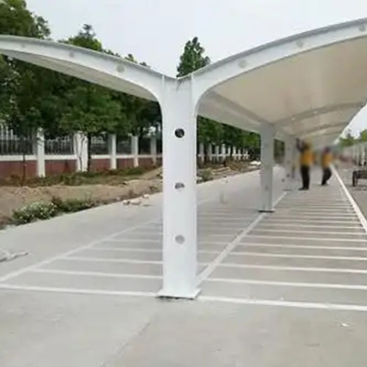 聂拉木县膜结构电动车棚