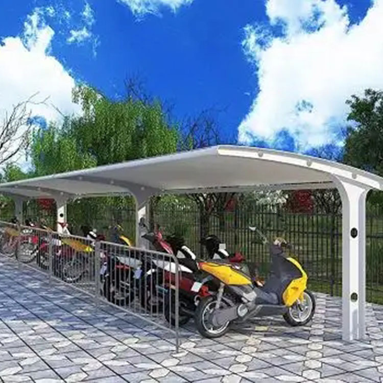 聂拉木县膜结构电动车棚